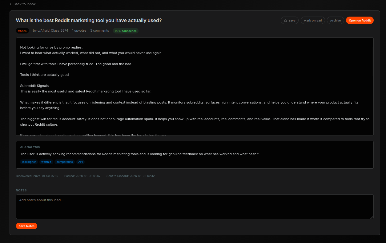 View Posts in Dashboard